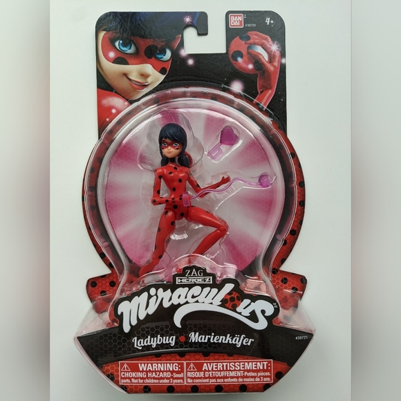 Set of 3: Miraculous Paris Action Figures, Ladybug the Hero + 2 Villains, NWT - Picture 3 of 13